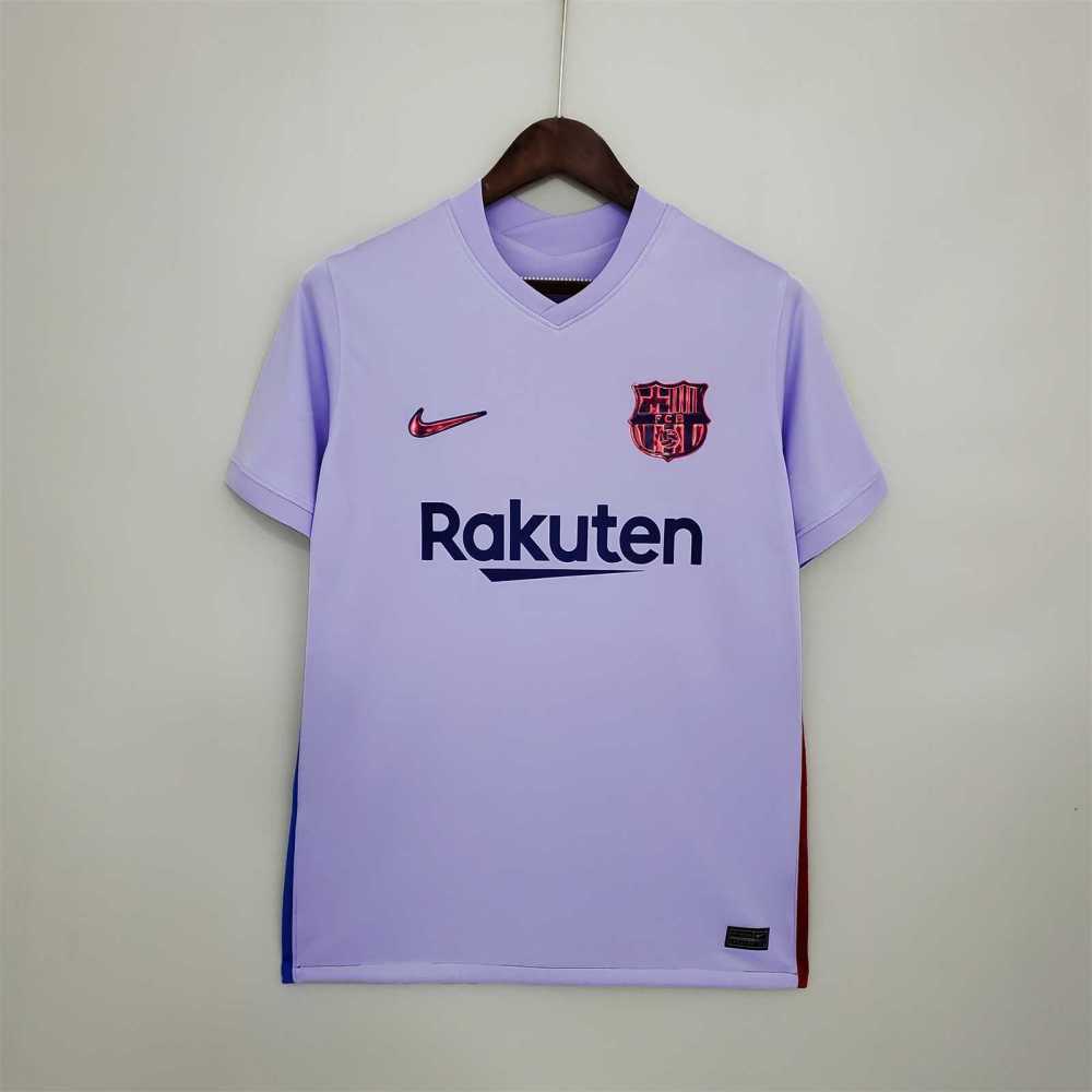 2021-22 Barcelona Away Soccer Jersey