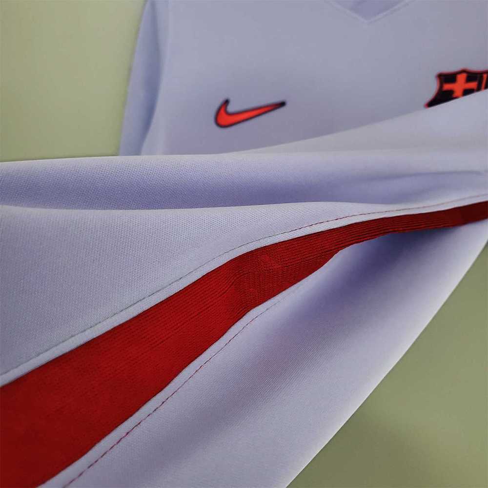 2021-22 Barcelona Away Soccer Jersey