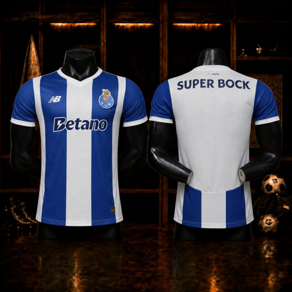 26-27 FC Porto Home Football Jersey Player Version