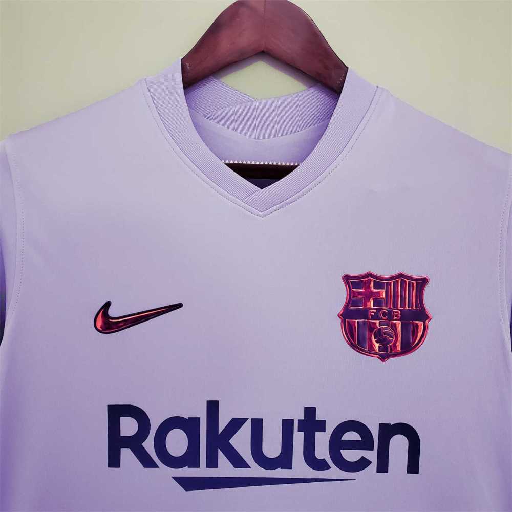 2021-22 Barcelona Away Soccer Jersey