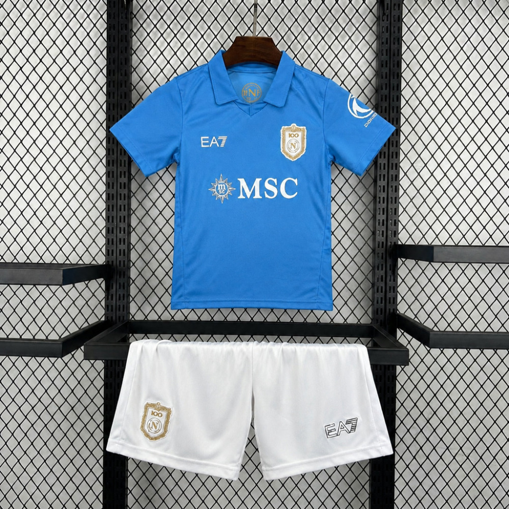 26-27 Napoli Home Soccer Kids Kit
