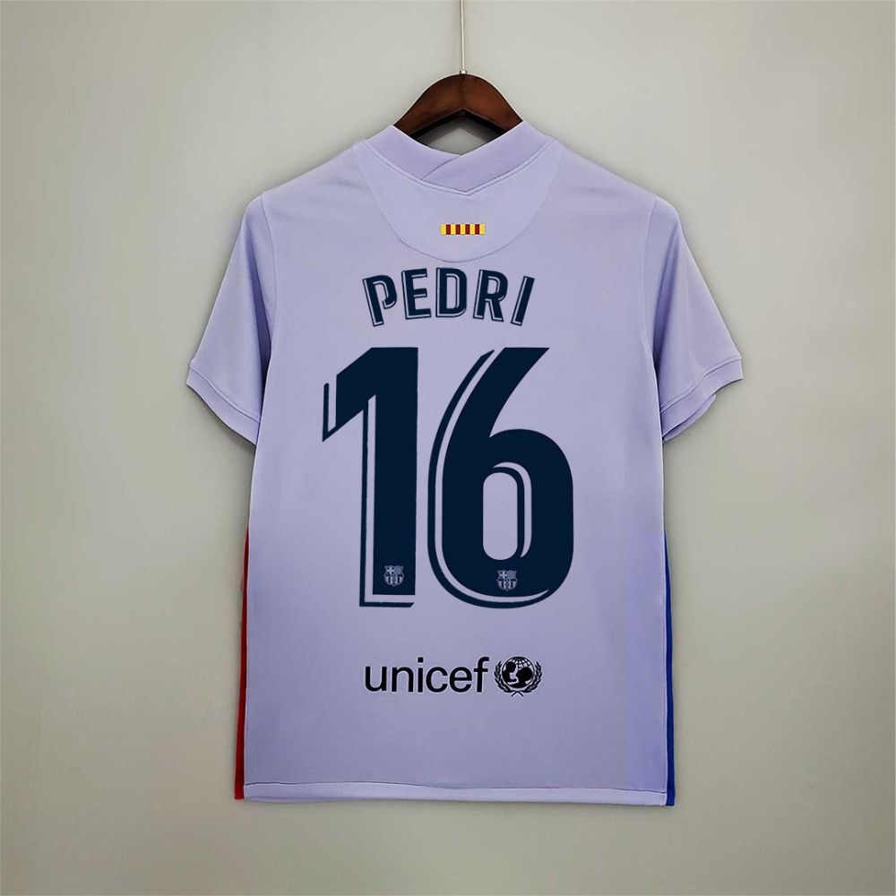 2021-22 Barcelona Away Soccer Jersey