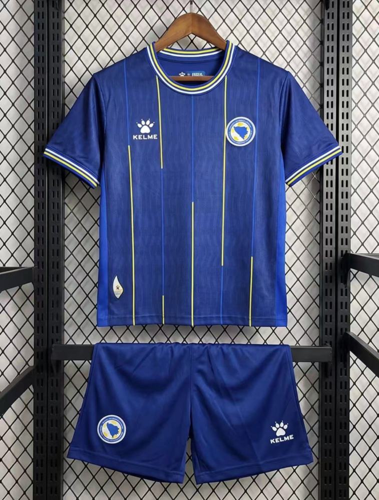 2026-27 Bosnia and Herzegovina World Cup Home Football Kids Kit