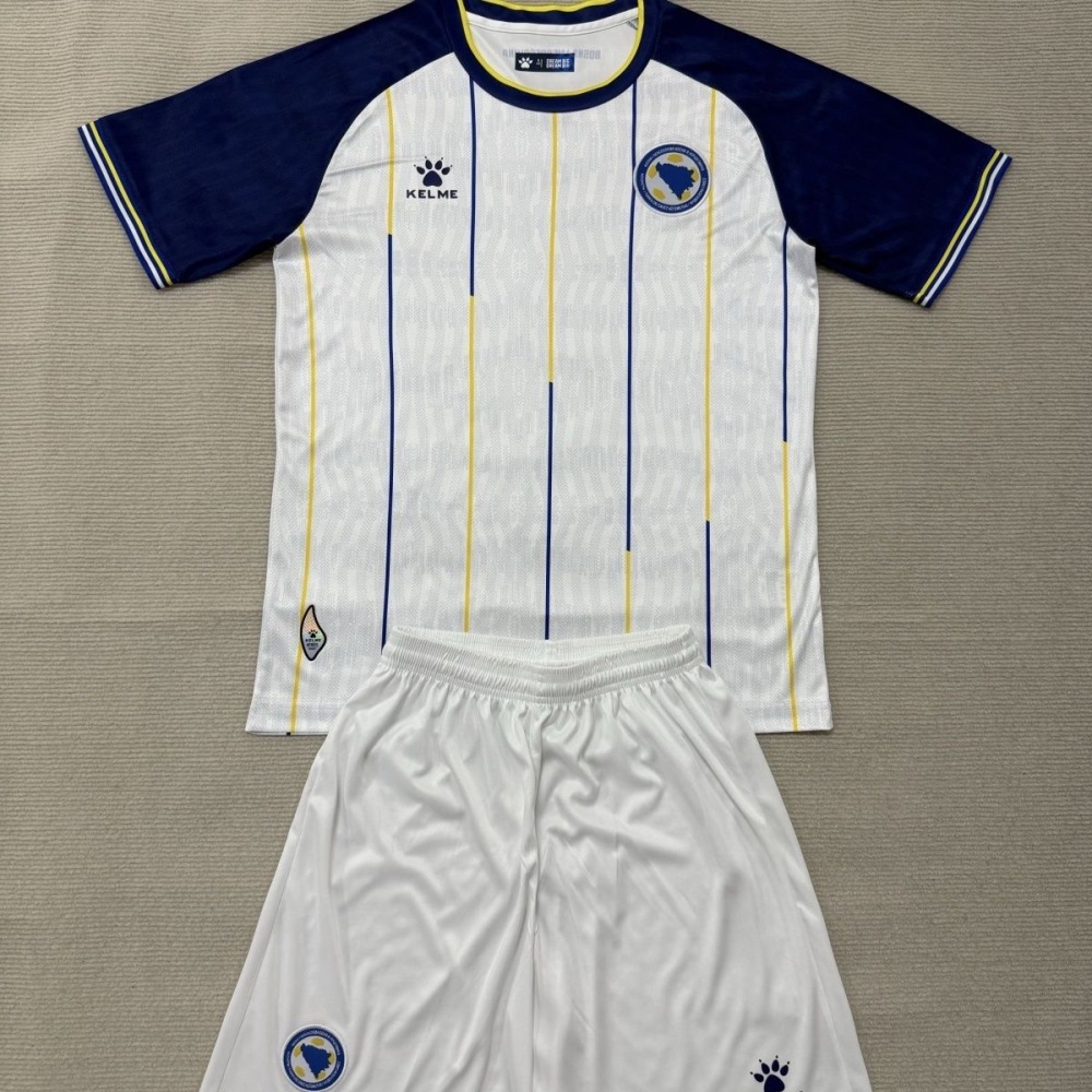 2026-27 Bosnia and Herzegovina World Cup Away Football Kids Kit