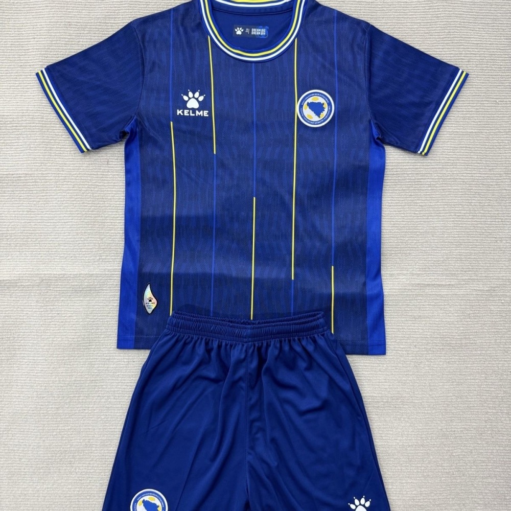 2026-27 Bosnia and Herzegovina World Cup Home Football Kids Kit