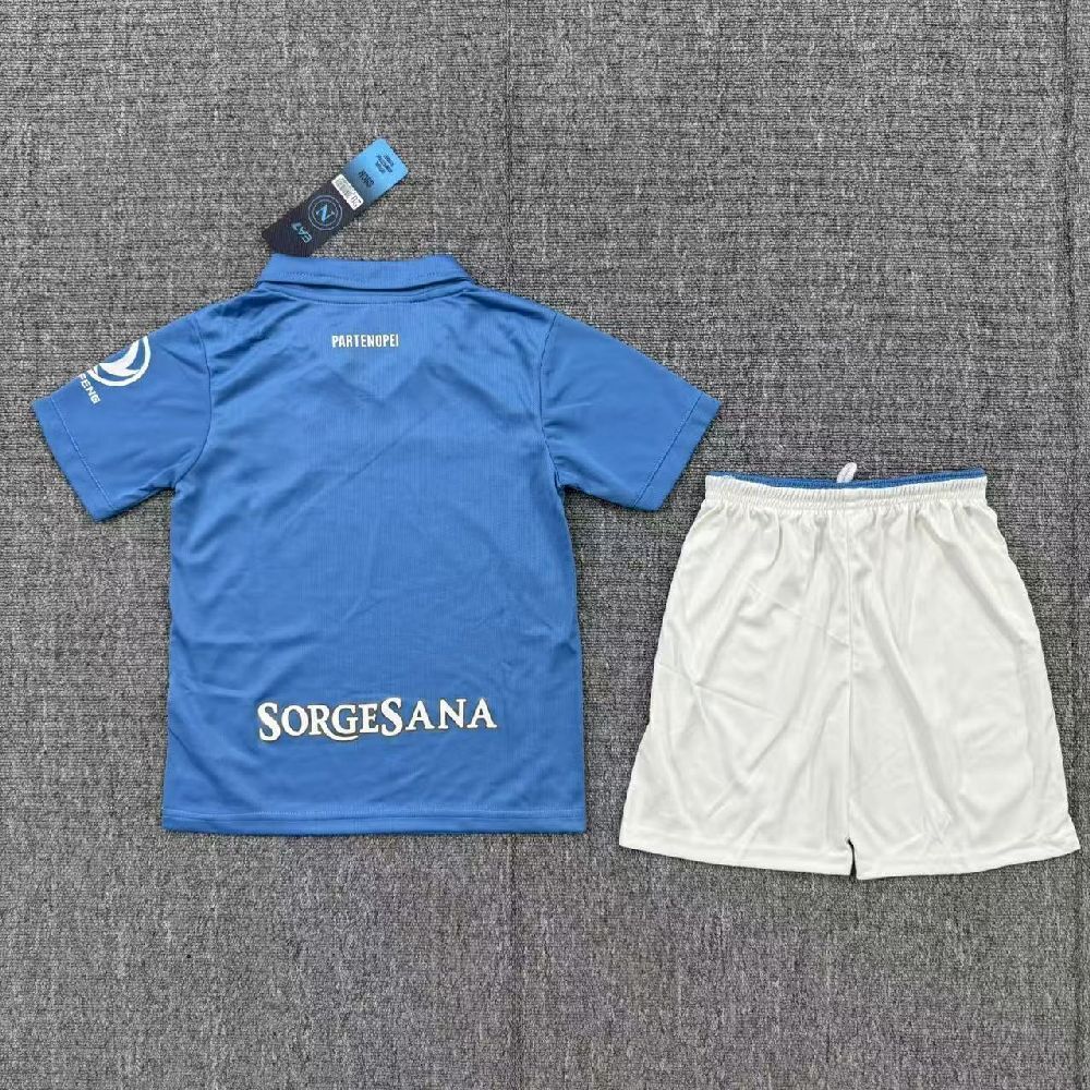 26-27 Napoli Home Soccer Kids Kit