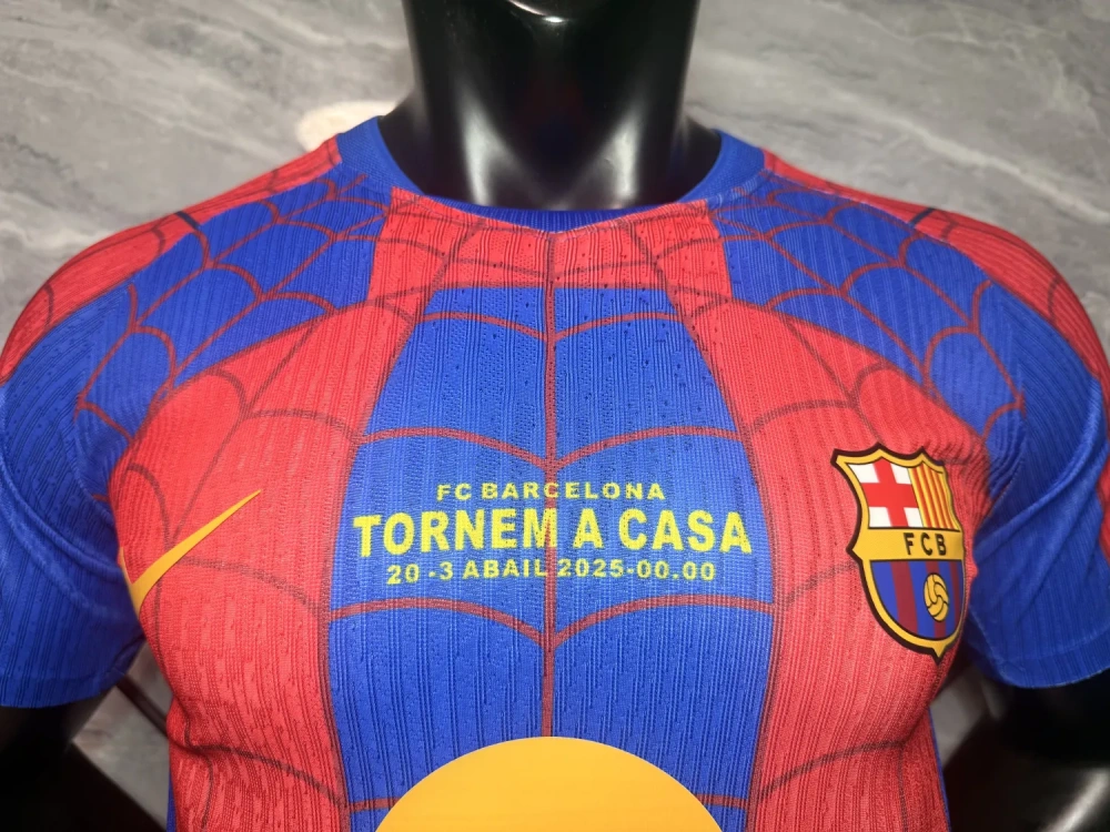 26-27 FC Barcelona X Spiderman Player Version