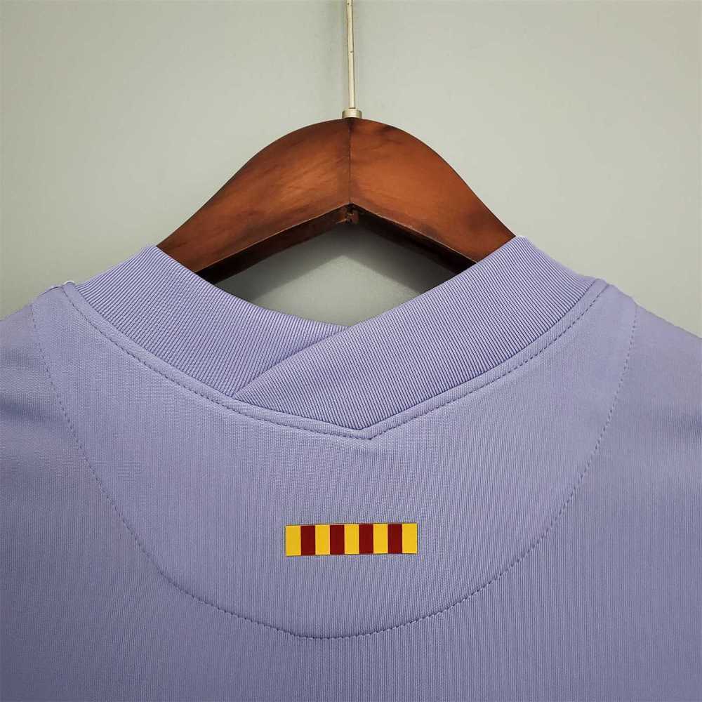 2021-22 Barcelona Away Soccer Jersey