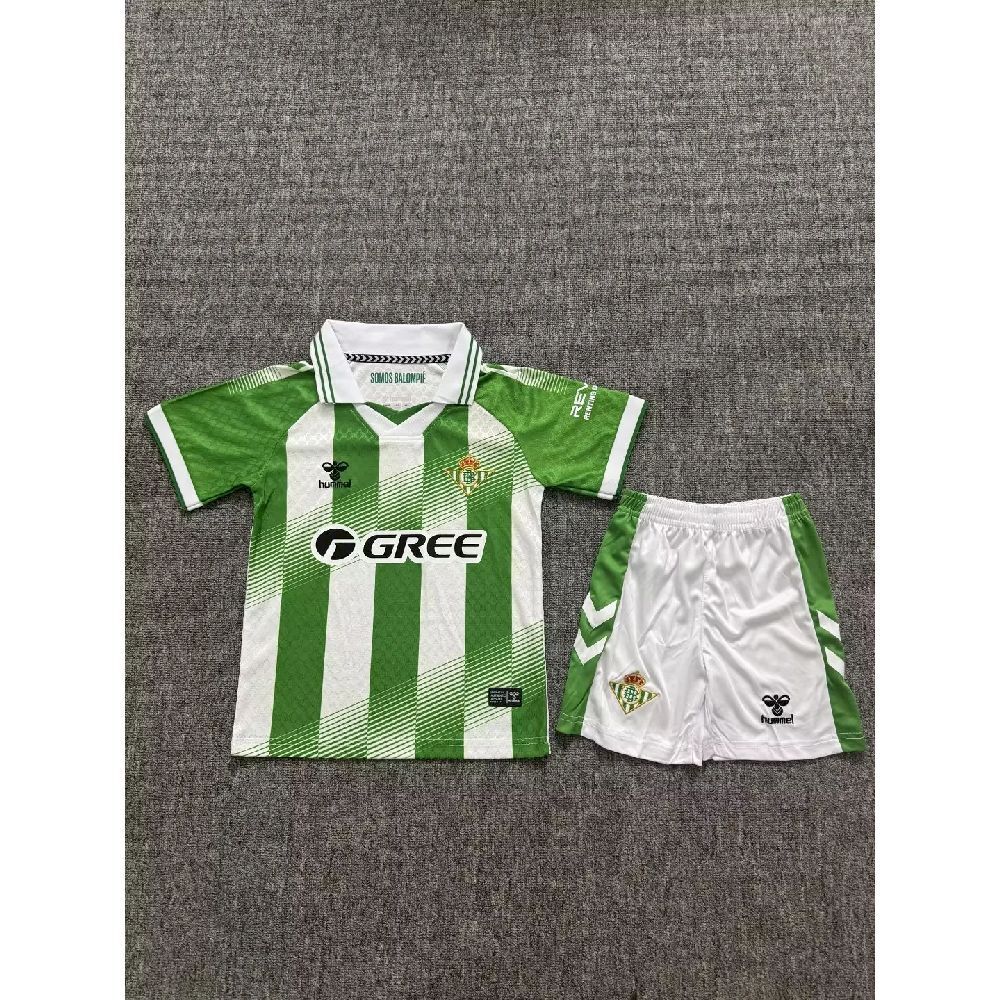 26-27 Real Betis Home Football Kids Kit