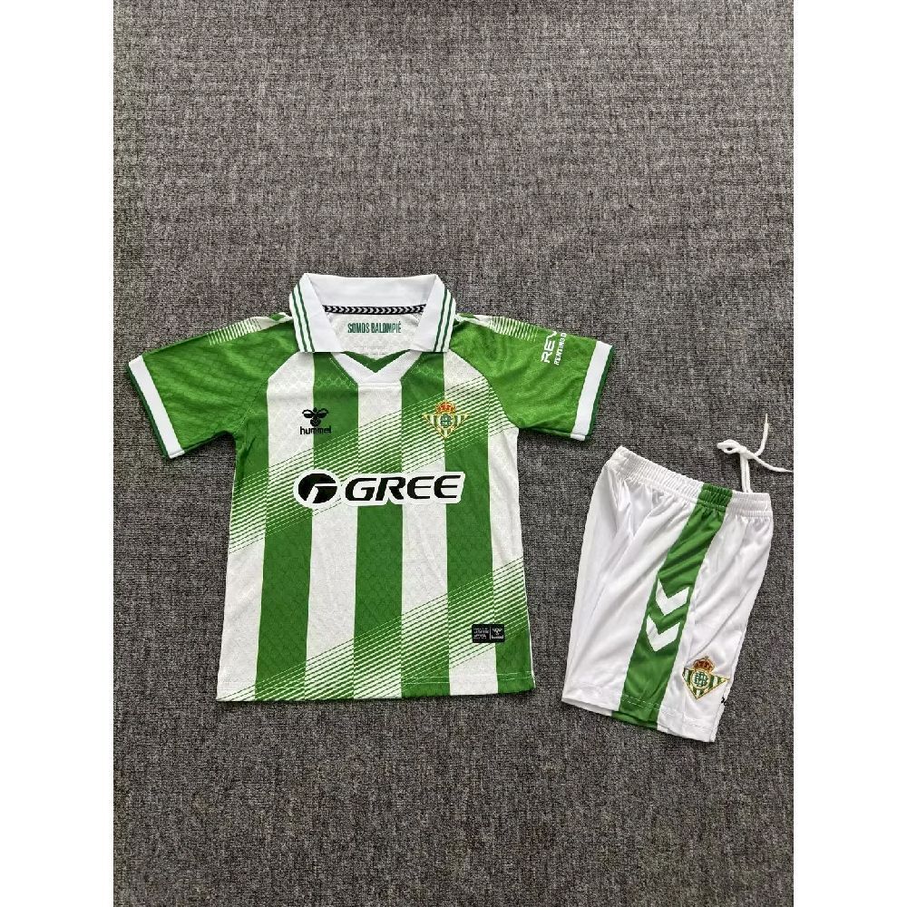 26-27 Real Betis Home Football Kids Kit