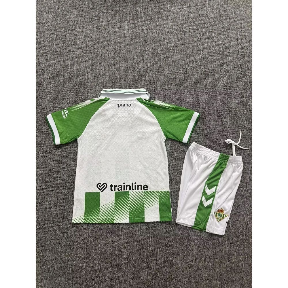 26-27 Real Betis Home Football Kids Kit