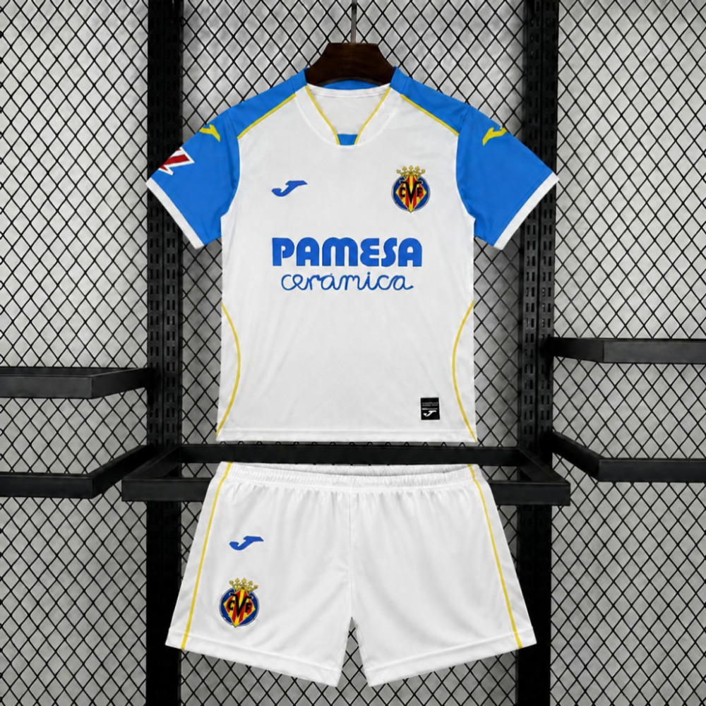 26-27 Villarreal CF Away Soccer Kids Kit