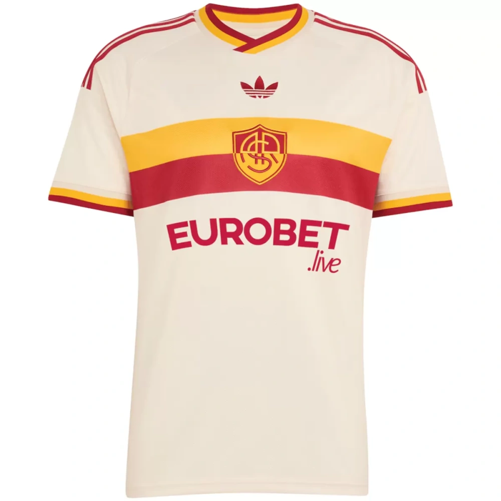 26-27 AS Roma Away Soccer Adult Kit Jersey+Shorts
