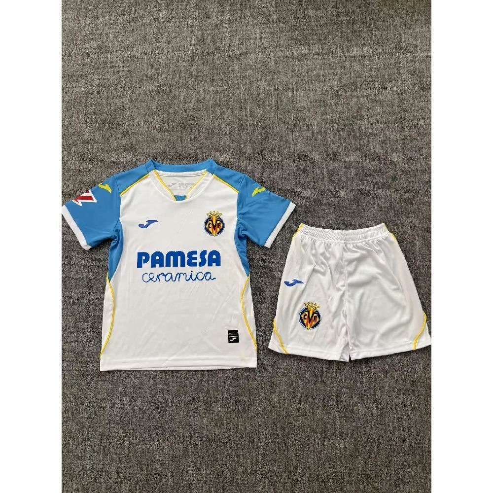26-27 Villarreal CF Away Soccer Kids Kit