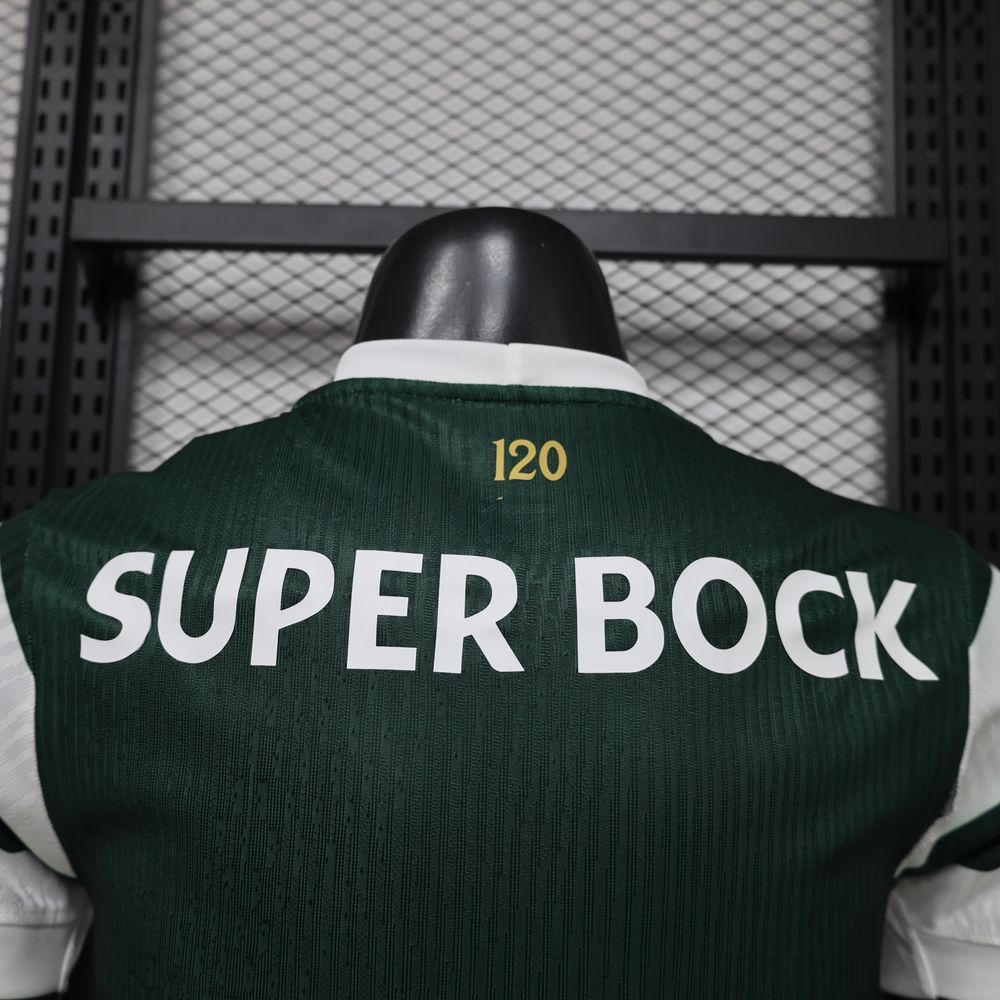 26-27 Sporting CP  Home Soccer Jersey Player Version