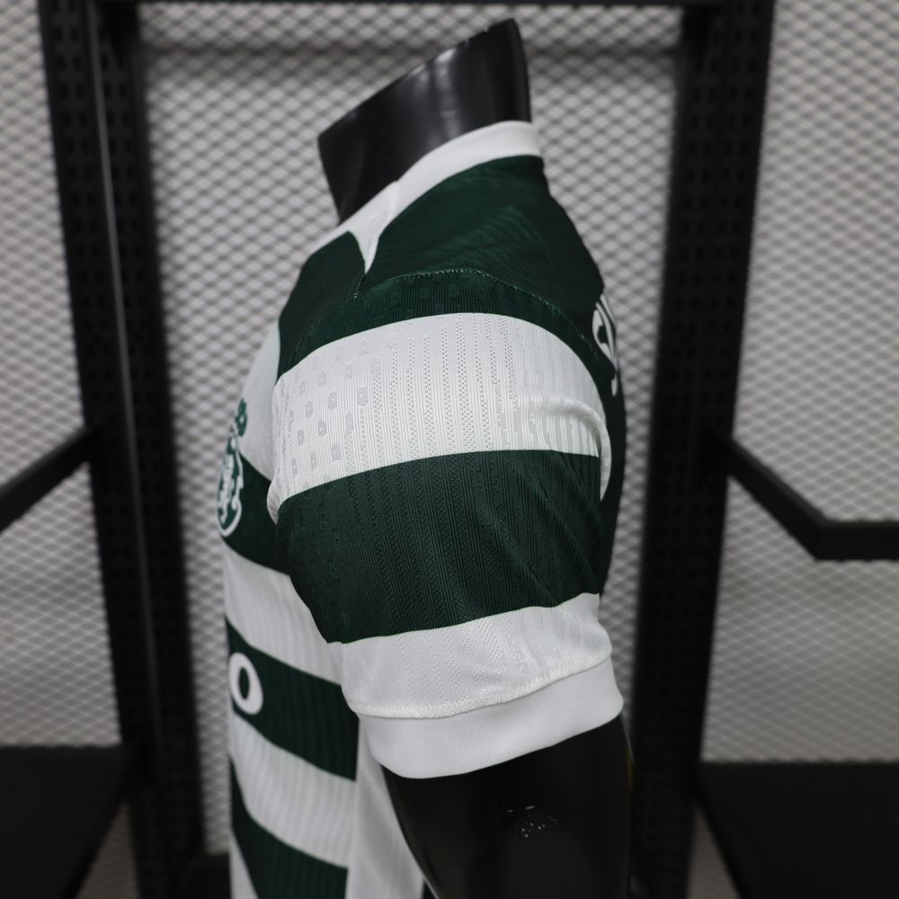 26-27 Sporting CP  Home Soccer Jersey Player Version