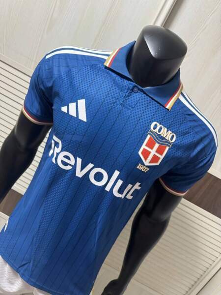 26-27 Como 1907 Home Soccer Jersey Player Version