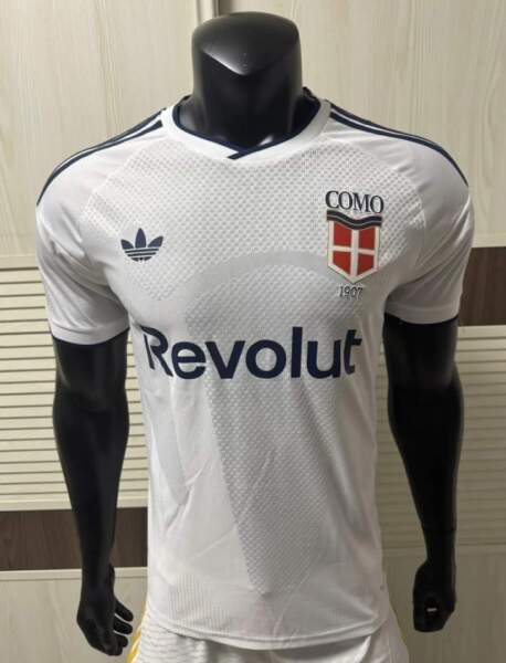 26-27 Como 1907 Away Soccer Jersey Player Version