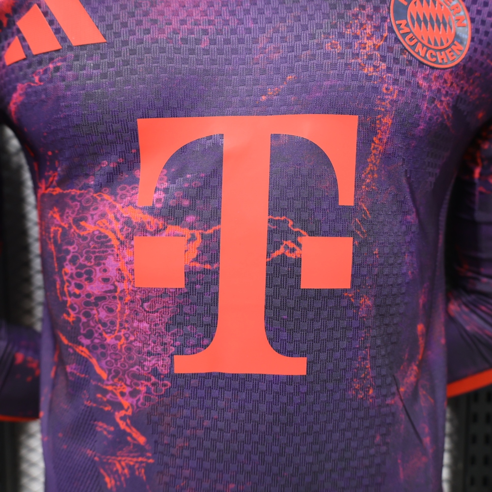 26-27 Bayern Munich Third Away Football Jersey Player Version Long Sleeve