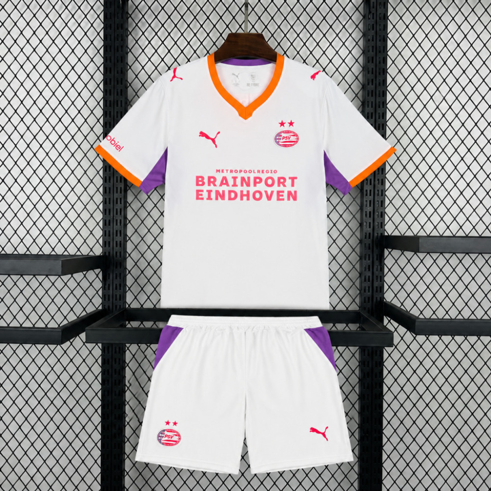 26-27 PSV Eindhoven Away Soccer Kids Kit