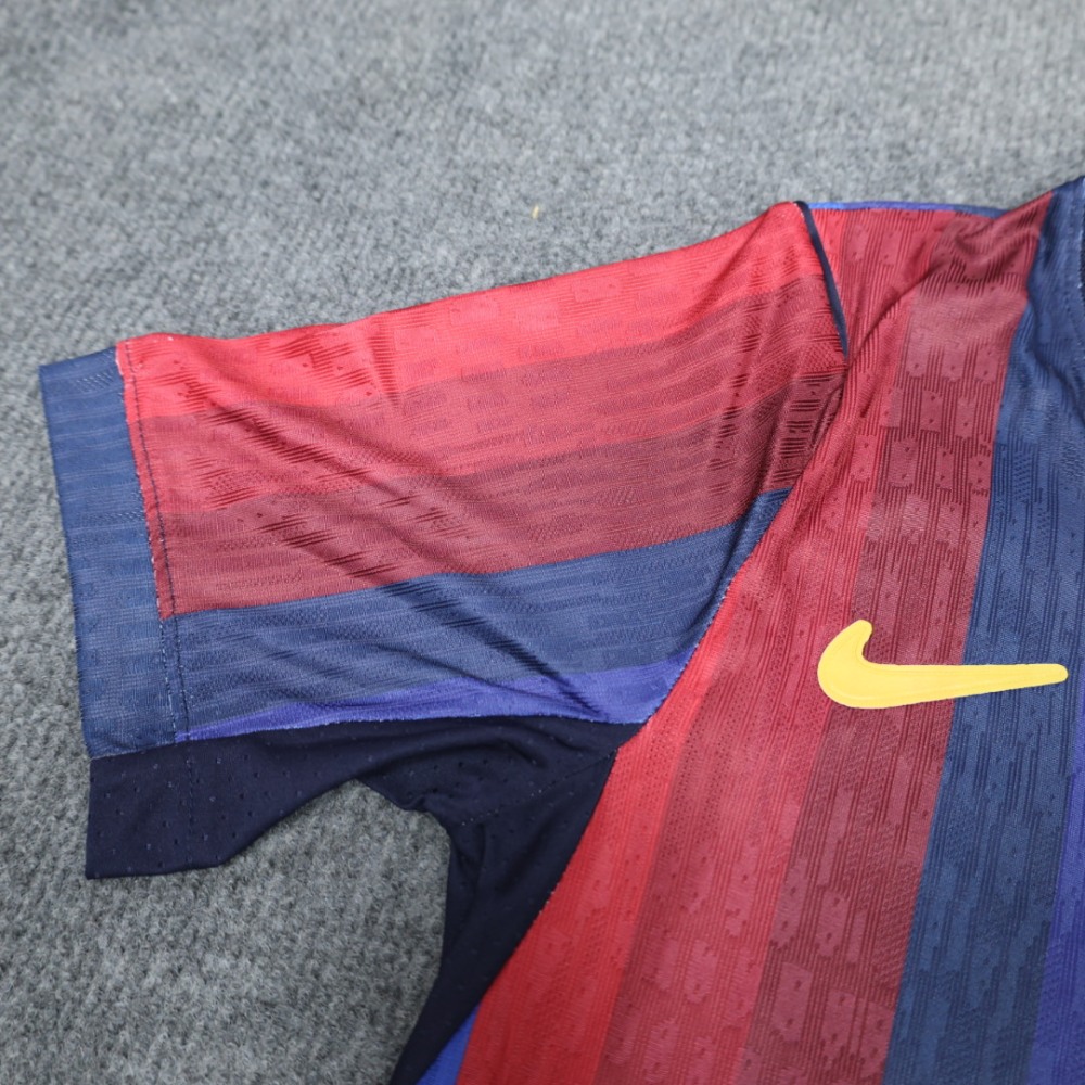 26-27 Barcelona Home Soccer Kds Kit Jersey+Shorts Player Version