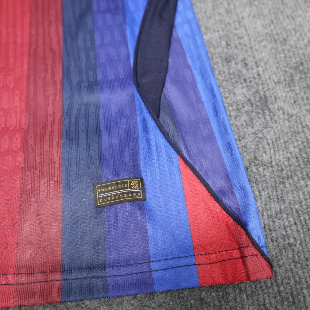 26-27 Barcelona Home Soccer Kds Kit Jersey+Shorts Player Version