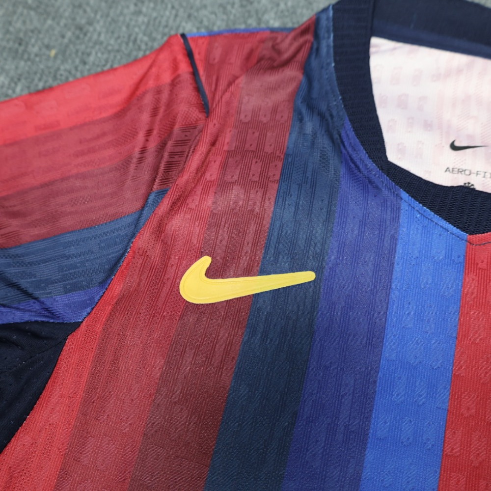 26-27 Barcelona Home Soccer Kds Kit Jersey+Shorts Player Version