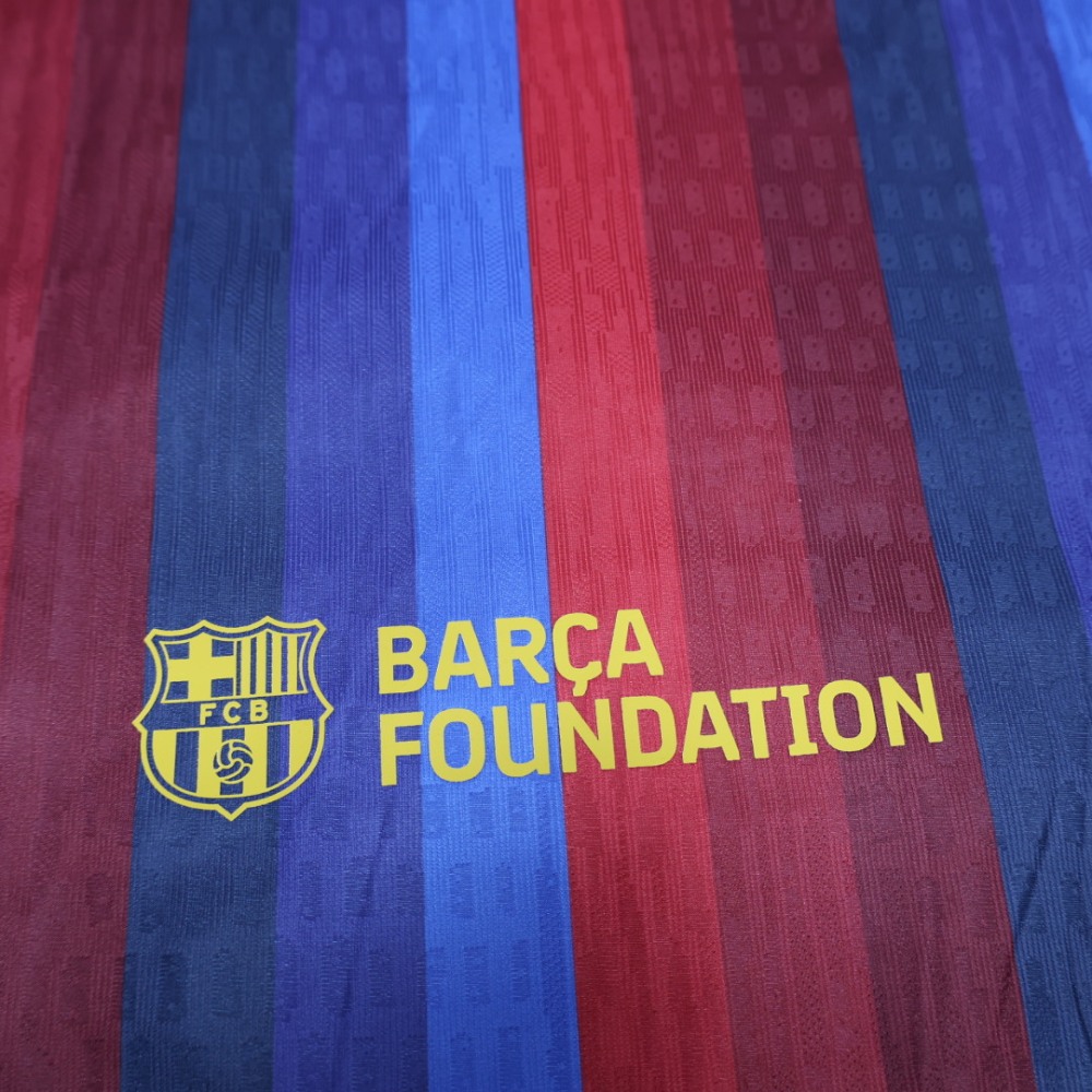 26-27 Barcelona Home Soccer Kds Kit Jersey+Shorts Player Version