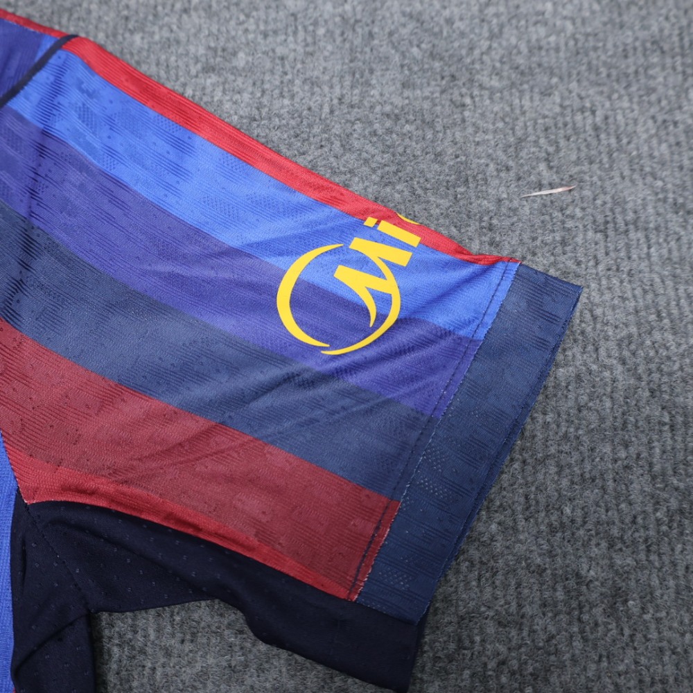 26-27 Barcelona Home Soccer Kds Kit Jersey+Shorts Player Version