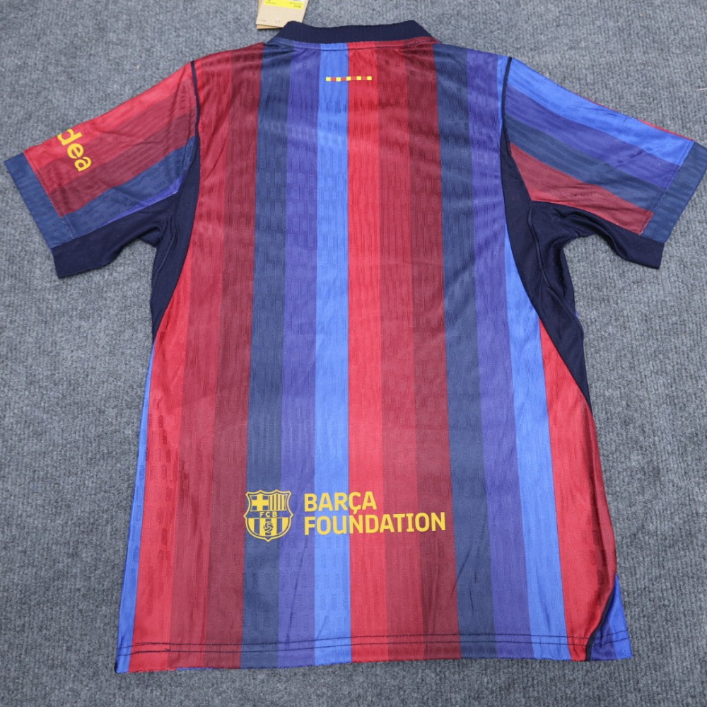 26-27 Barcelona Home Soccer Kds Kit Jersey+Shorts Player Version