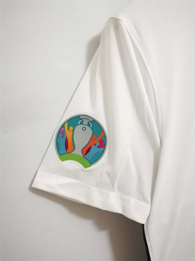 2020 England Euro Cup Home Retro Jersey