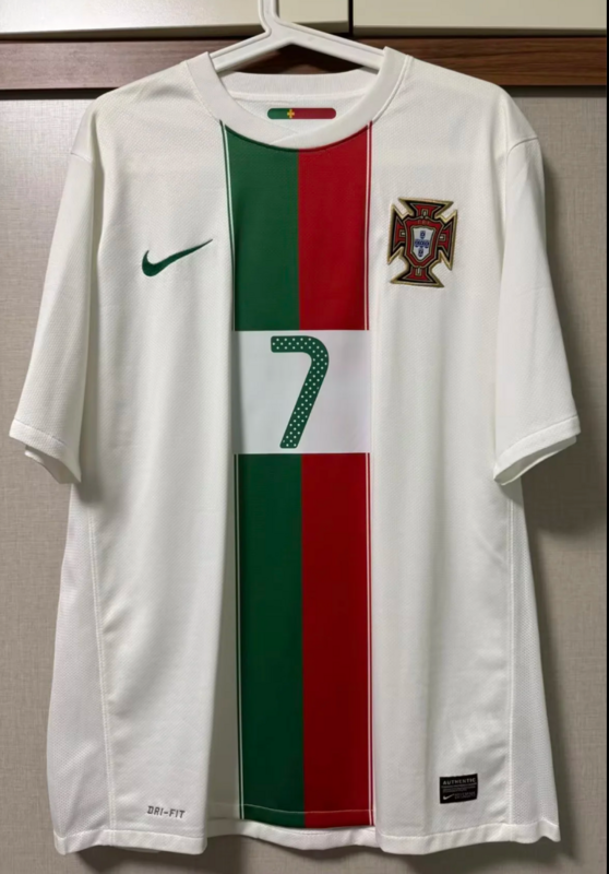 2010 Portugal  World Cup Away Retro Jersey