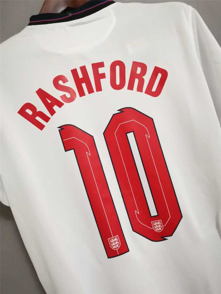 2020 England Euro Cup Home Retro Jersey