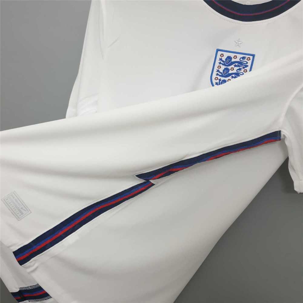 2020 England Euro Cup Home Retro Jersey
