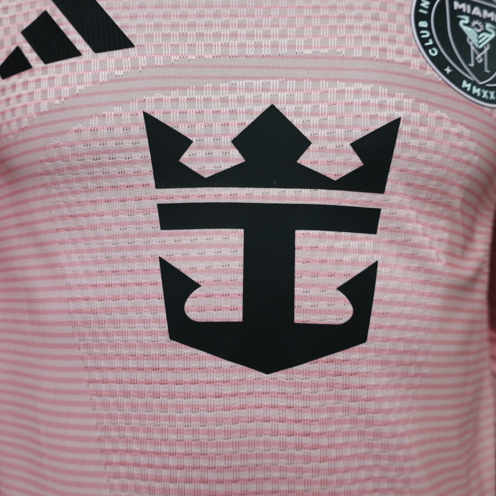 26-27 Inter Miami CF Home Soccer Jersey Player Version Long Sleeve