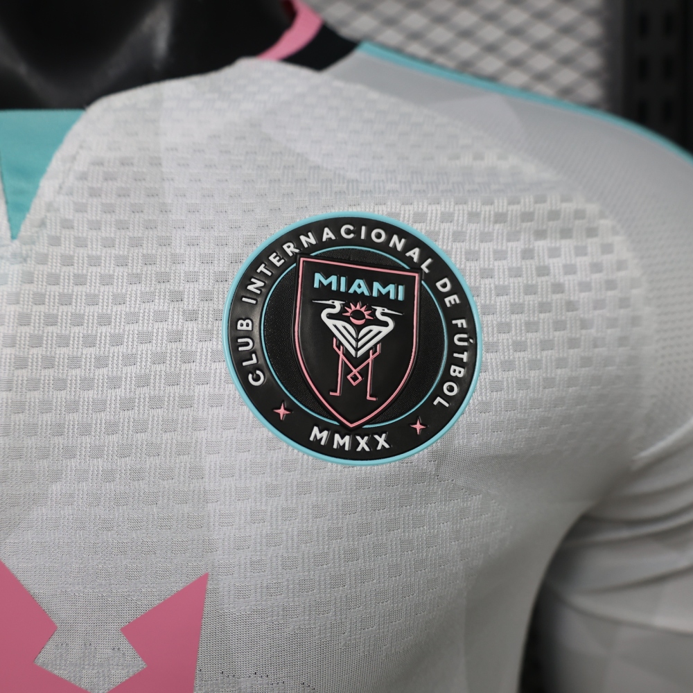 26-27 Inter Miami CF Away Soccer Jersey Player Version Long Sleeve