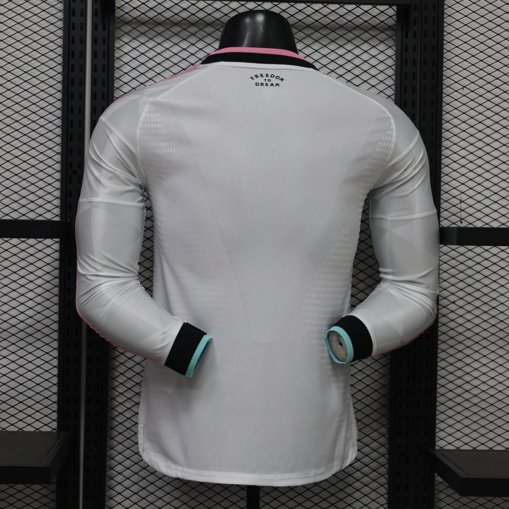 26-27 Inter Miami CF Away Soccer Jersey Player Version Long Sleeve