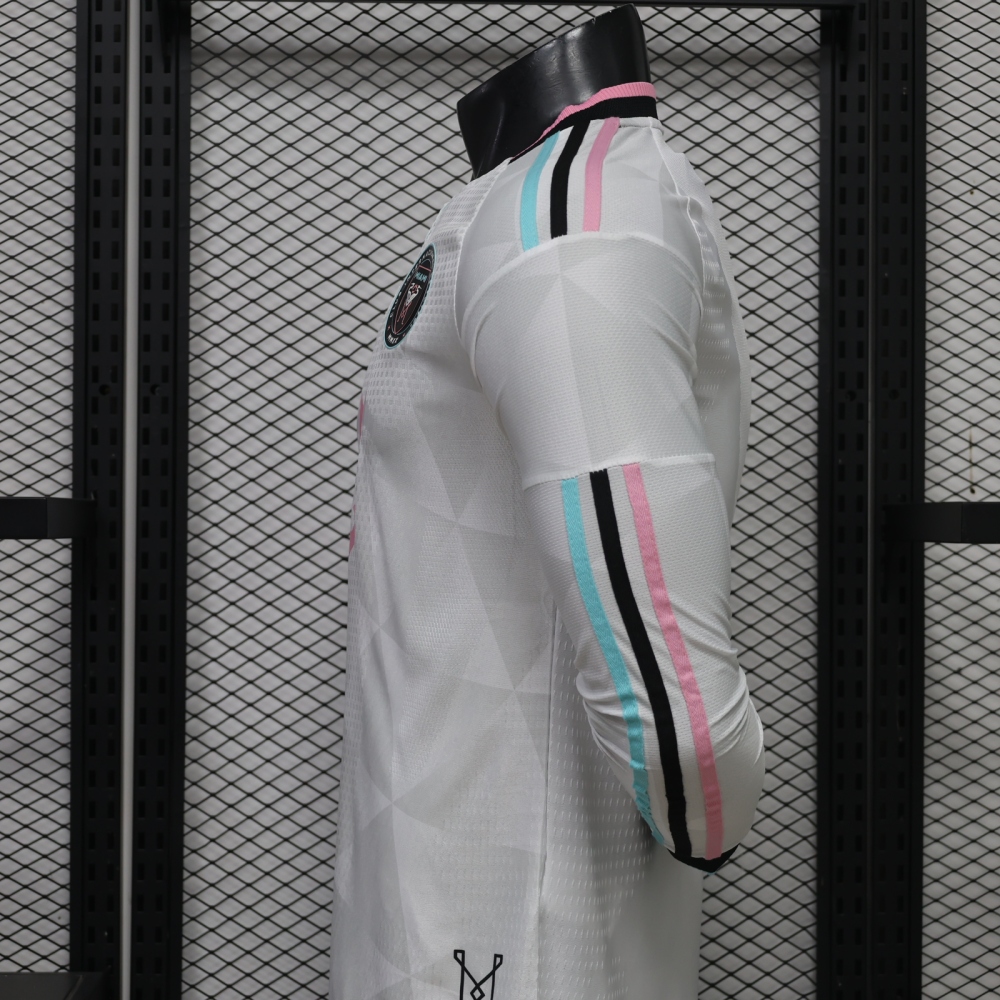 26-27 Inter Miami CF Away Soccer Jersey Player Version Long Sleeve
