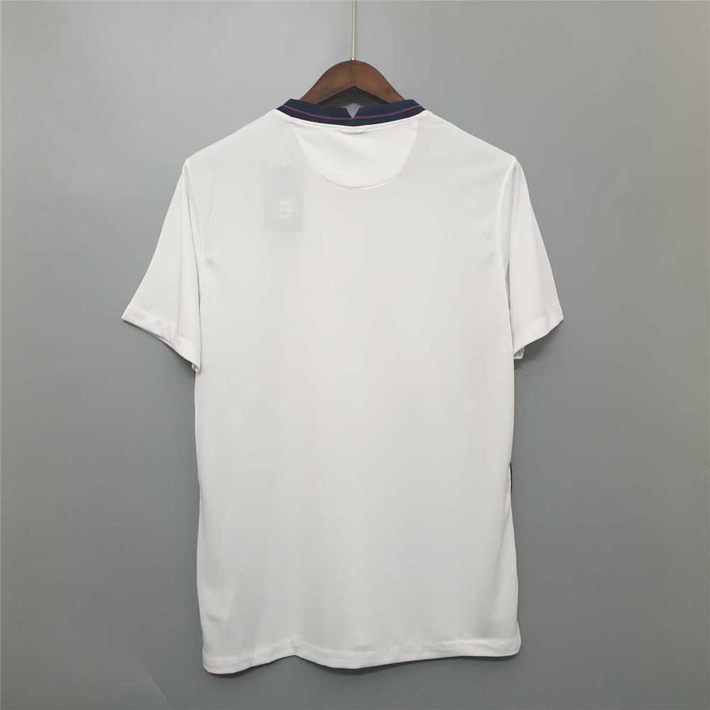 2020 England Euro Cup Home Retro Jersey
