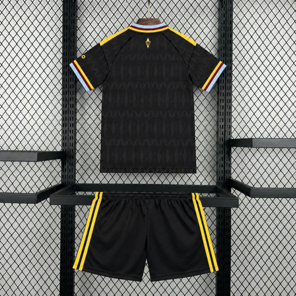 26-27 Aston Villa Away Soccer Kids Kit
