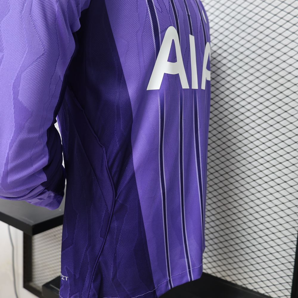 26-27 Tottenham Hotspur Third Away Soccer Jersey Player Version Long Sleeve