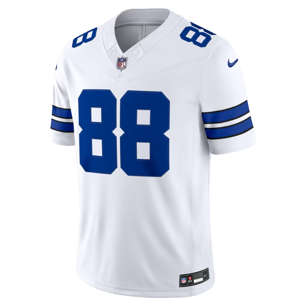 Men's Dallas Cowboys CeeDee Lamb Nike White Vapor F.U.S.E. Stitched Limited Jersey