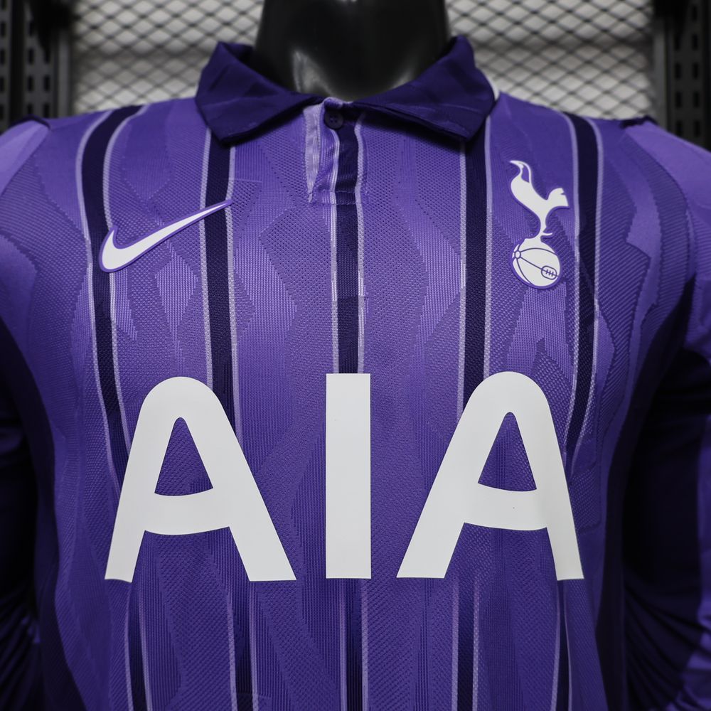26-27 Tottenham Hotspur Third Away Soccer Jersey Player Version Long Sleeve