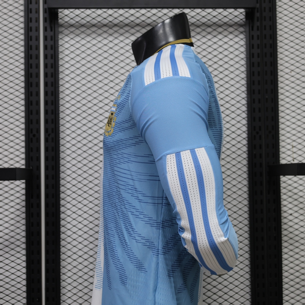 Adidas Argentina Messi Farewell Kit Player Version Long Sleeve