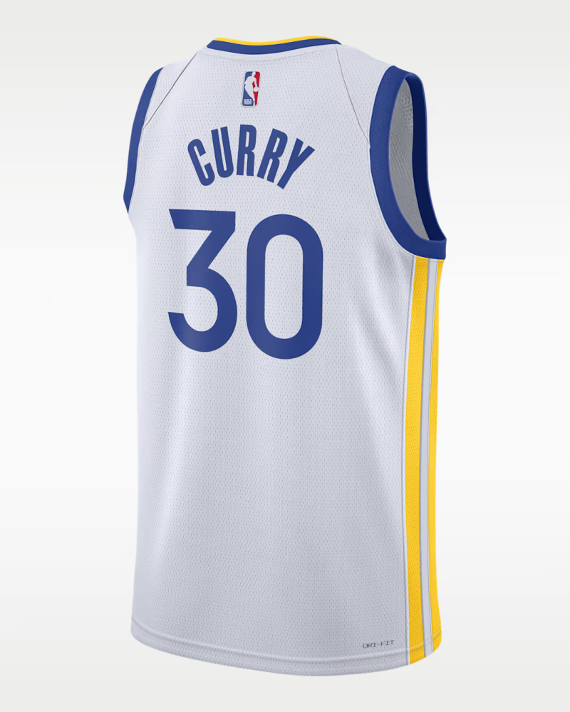 Men's Stephen Curry White Golden State Warriors 2020/21 Authentic Jersey - Association Edition