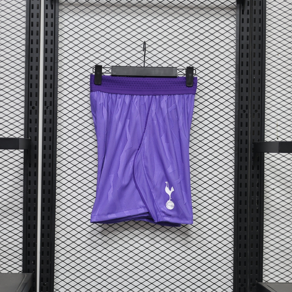 26-27 Tottenham Hotspur Third Away Soccer Shorts Player Version