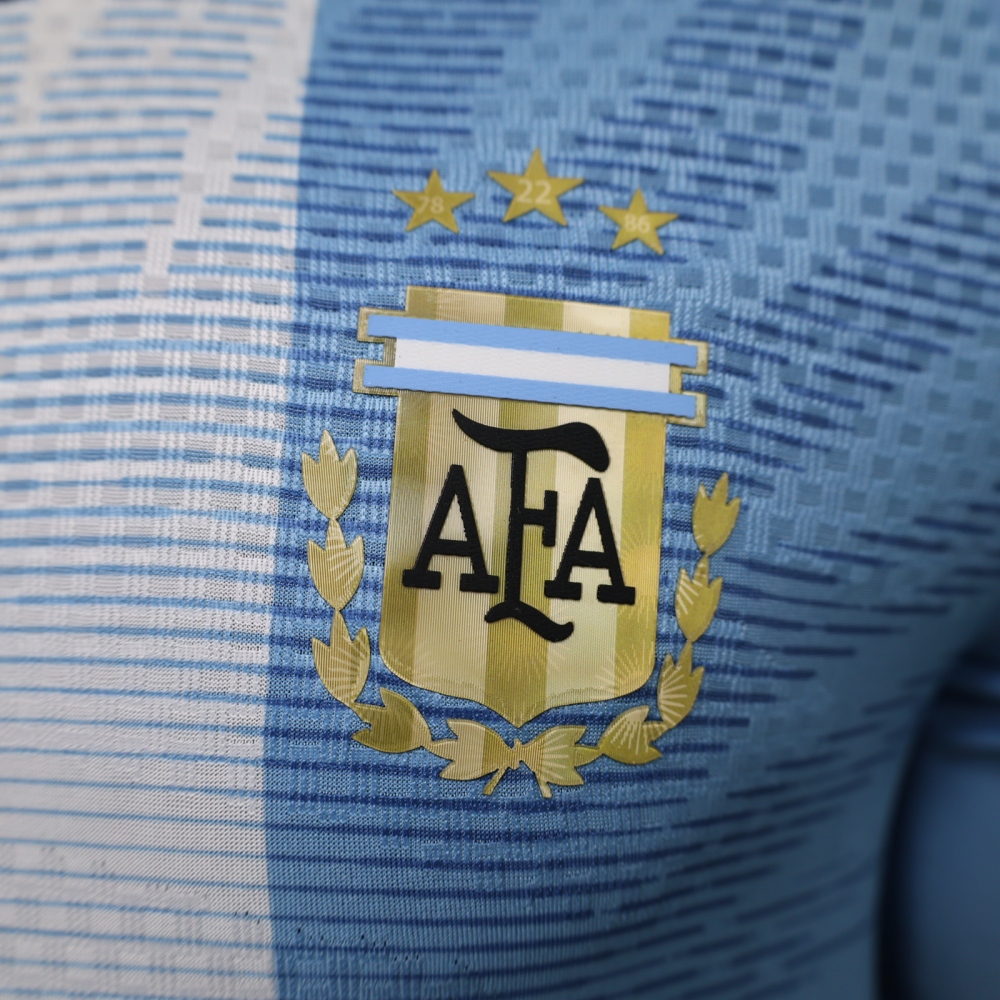 Adidas Argentina Messi Farewell Kit Player Version Long Sleeve