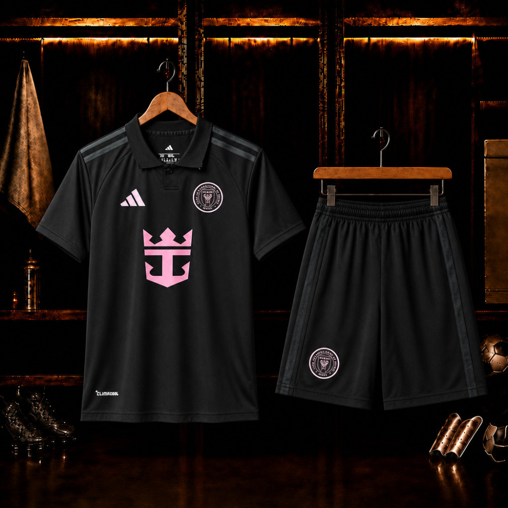 Men's Replica adidas Inter Miami Away Jersey Kids Kit 2026