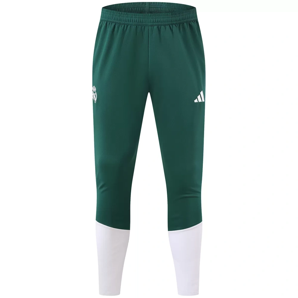 Kids Real Madrid 1/4 Zipper Sweat Kit(Top+Pants) White 2026/27