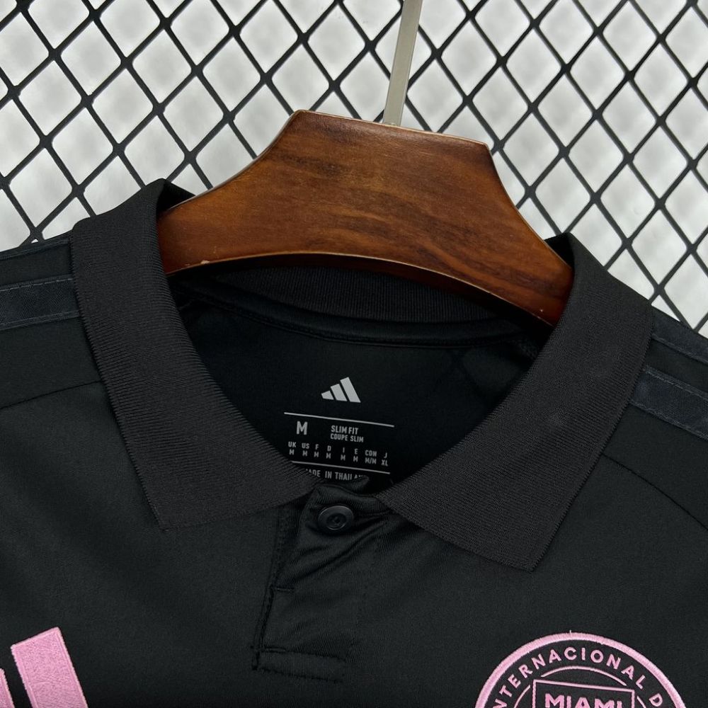 Men's Replica adidas Inter Miami Away Soccer Jersey 2026 Long Sleeve